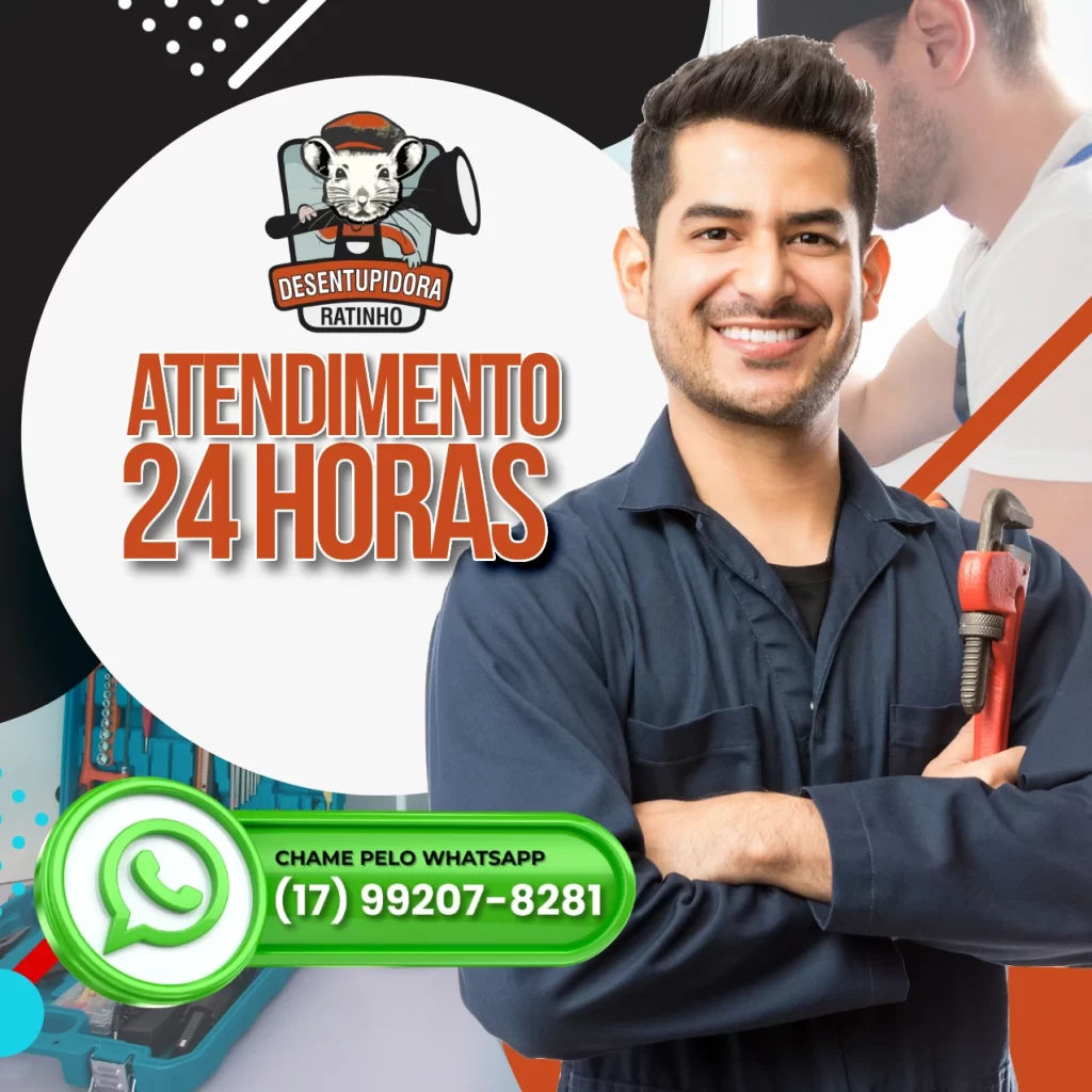 Desentupidora Ratinho em SP